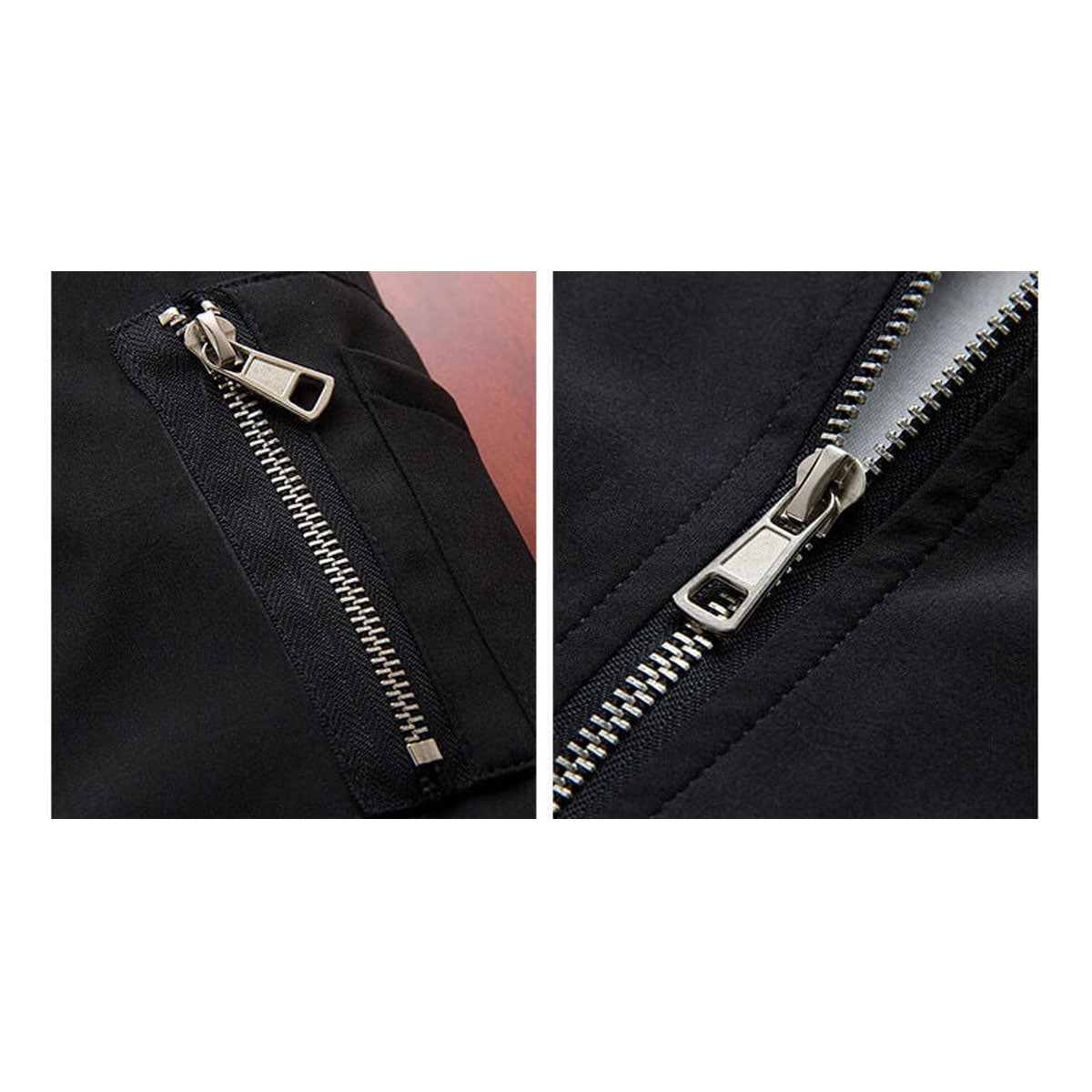 Bomberjacke Herren | Slim Fit | Leicht & modern | Freizeitjacke mit Reißverschluss-Luzern Mode