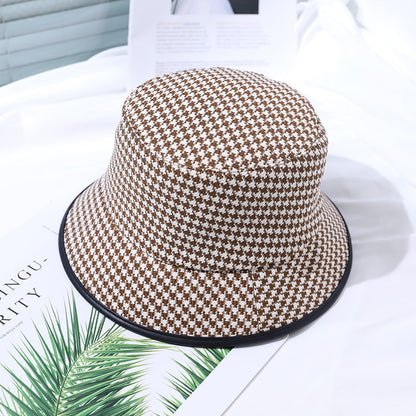 Damen Sommerhut | Stoff Bucket Hat | Leicht & Atmungsaktiv | Für Urlaub & Alltag-Kaffee-Einheitsgröße-Luzern Mode