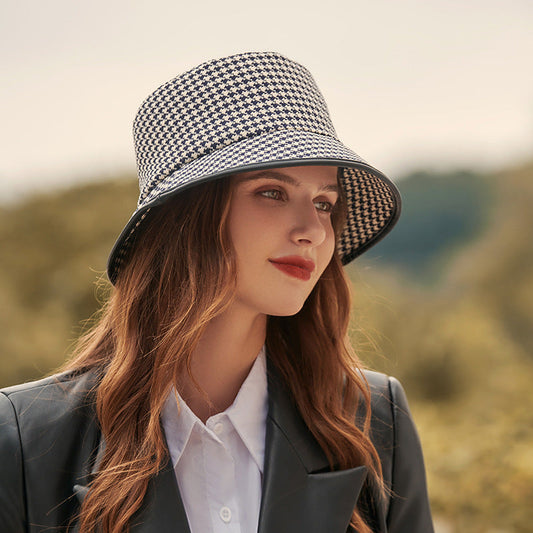 Damen Sommerhut | Stoff Bucket Hat | Leicht & Atmungsaktiv | Für Urlaub & Alltag-Luzern Mode