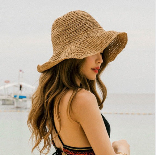 Strandhut Damen Sommer | Atmungsaktiv | Neutral | Komfortabel | Must-have Look-Luzern Mode