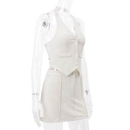 Sommer Outfit Damen Büro | Zweiteiler mit Hose | Leicht bequem kombinierbar-Luzern Mode