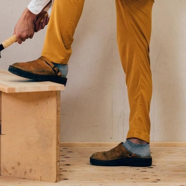 Herren Lederslipper | Gummisohle | Echtes Leder | Rutschfest-Luzern Mode