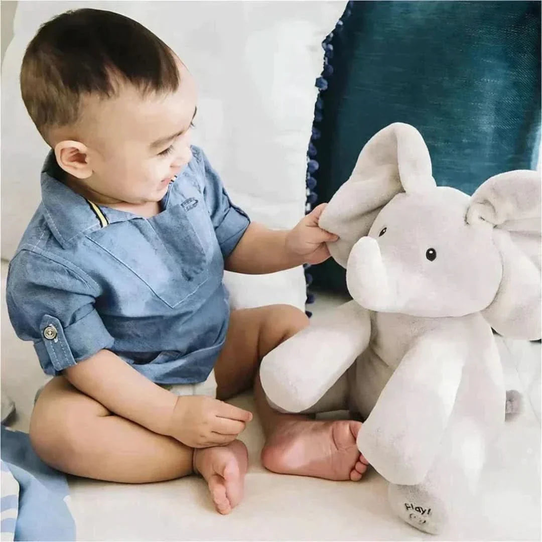 Interaktiver Baby-Elefant mit Spiel- & Sprachfunktion für Kleinkinder