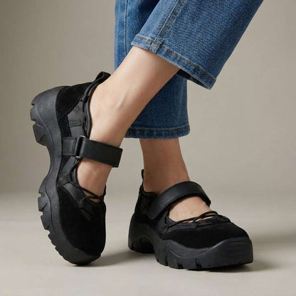 Women's Comfort Loafers with Hook-and-Loop Strap | Lightweight Slip-On Shoes 5