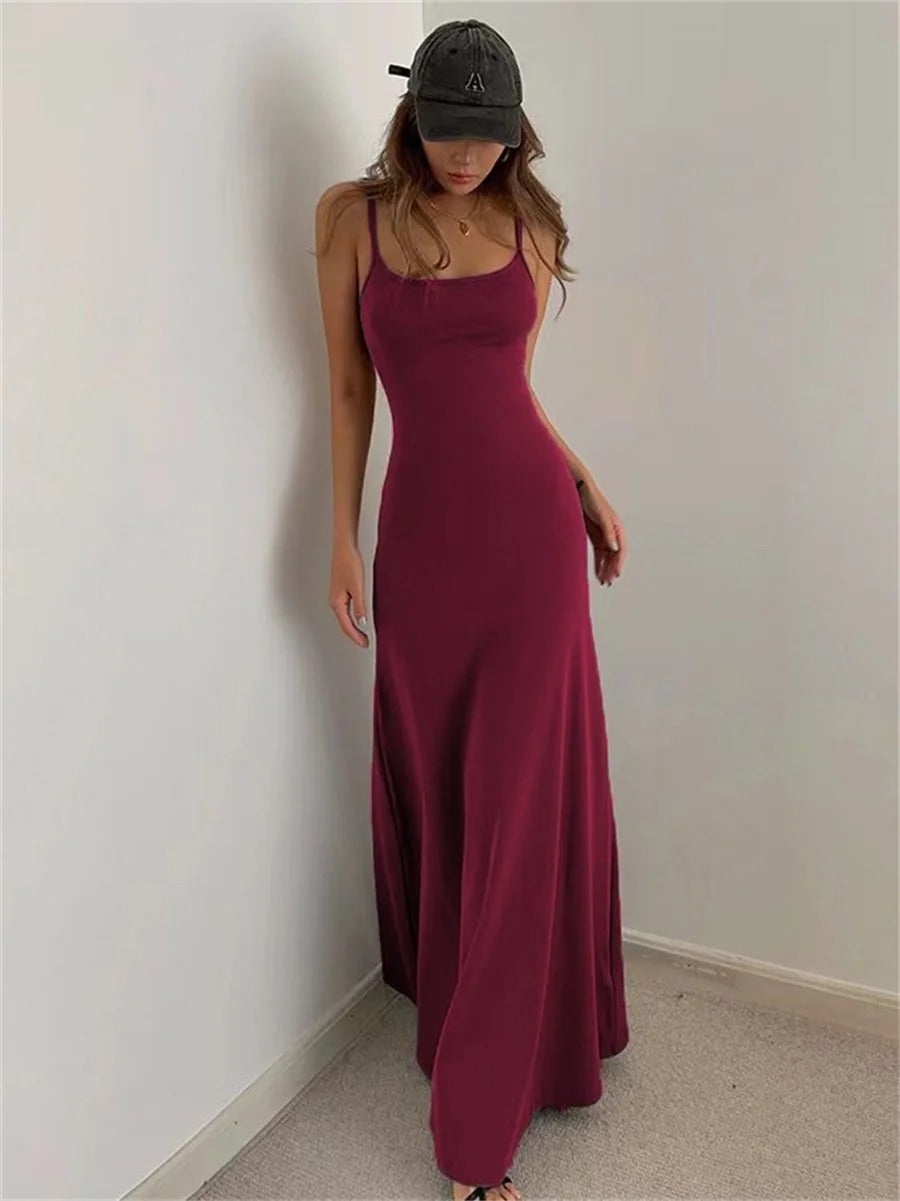 Sommerkleid mit Spaghettiträgern und luftigem Schnitt – Sofie
