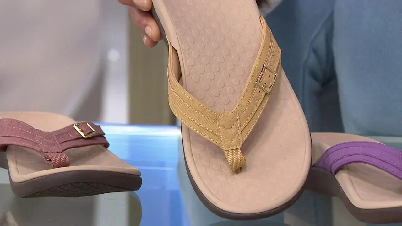 Orthopädische Damensandale mit EVA-Fußbett – Amélie