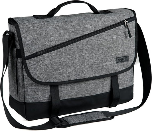 Wasserabweisende Laptop-Umhängetasche mit verstellbarem Gurt – WorkMate Serie