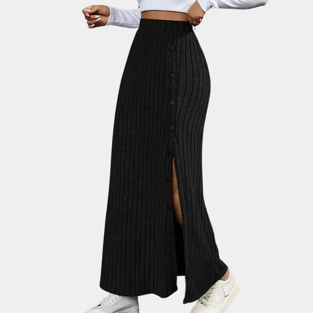Plissierter Maxirock – Selina