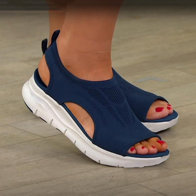 Mesh-Plateau-Sandalen für Damen – Nova
