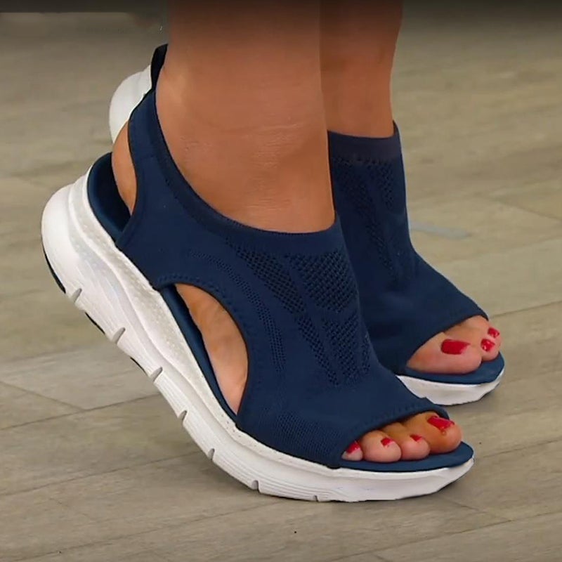 Mesh-Plateau-Sandalen für Damen – Nova