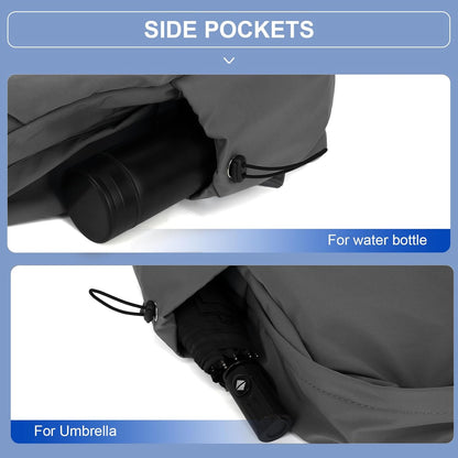 Leichte wasserabweisende Laptop-Rucksack mit mehreren Taschen – 15,6" TravelPro-Serie