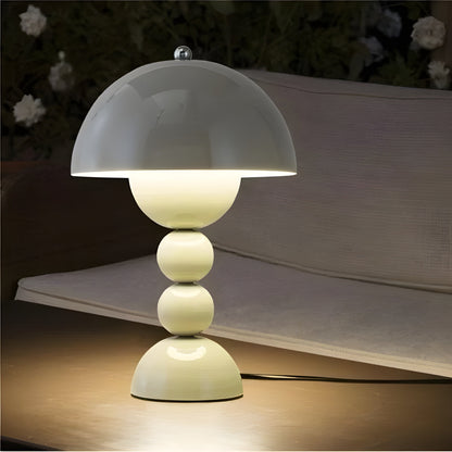 Bunte tragbare Tischlampe, nordisches Design, Blumenknospenform, Wohnzimmerbeleuchtung.