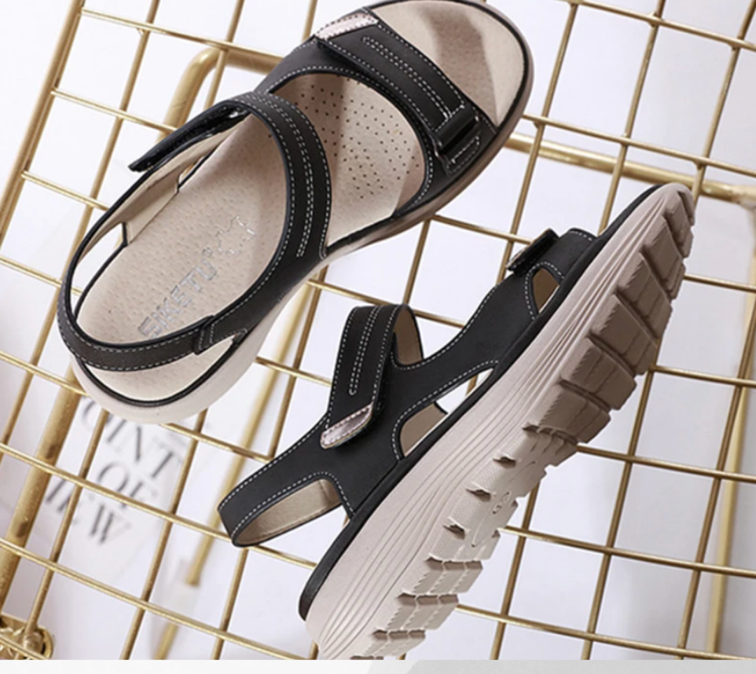 Damen Sandalen | Ballenzehenkorrektur | Orthopädisch | Offenes Design-Luzern Mode