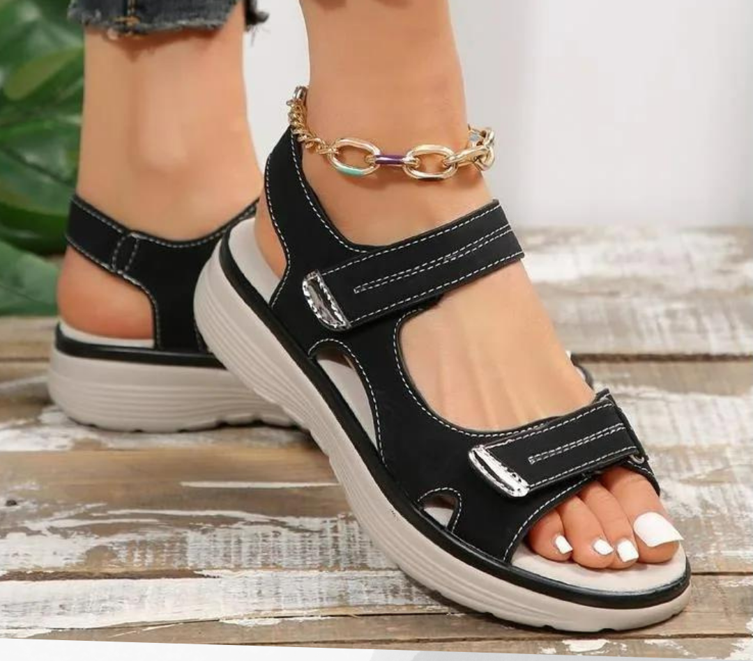 Damen Sandalen | Ballenzehenkorrektur | Orthopädisch | Offenes Design-Luzern Mode