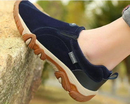 Barfuß-Komfortschuhe | Orthopädisch | Unisex | Sportlich | Flexibel-Blau-35-Luzern Mode