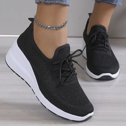 Komfortschuhe Damen | Orthopädisch | Fußgewölbestütze | Schmerzfrei gehen | Alltag-Schwarz-35-Luzern Mode