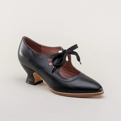 Lederpumps | Orthopädisch | Geschlossen | Stabil | Einfarbig | Fliege-Luzern Mode