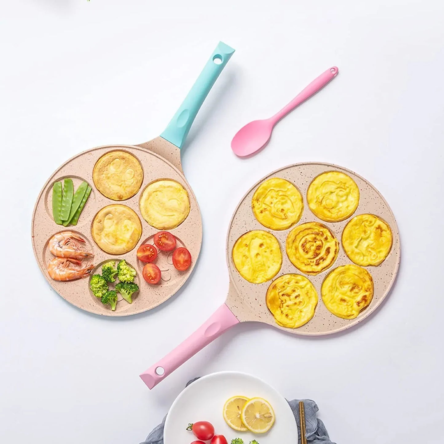 Tiermotiv-Pfanne für Kinderpfannkuchen mit Antihaftbeschichtung – 26 cm