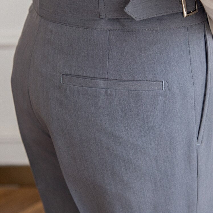 Herren Gurkha Hose mit Hohem Bund – Isauro