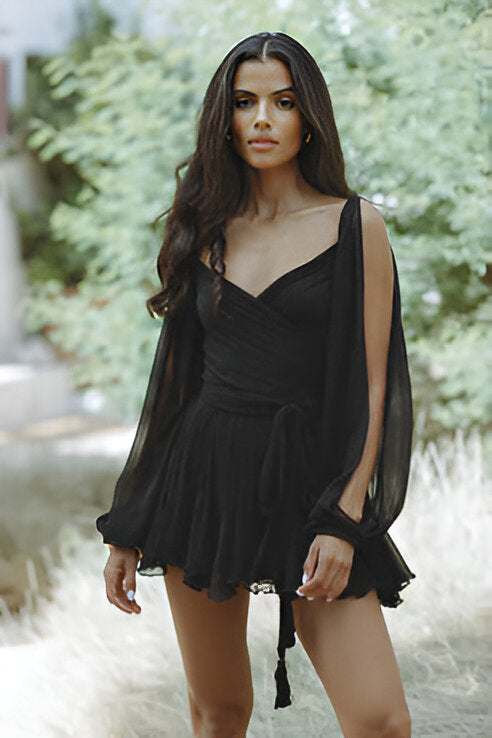 Leichtes Sommerkleid mit eingenähter Hose – Nola