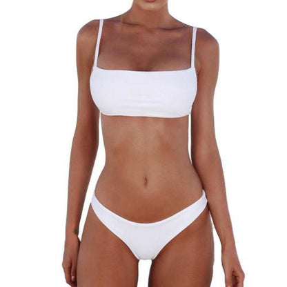 Bikini mit verstellbaren Trägern und elastischer Passform – Kaila