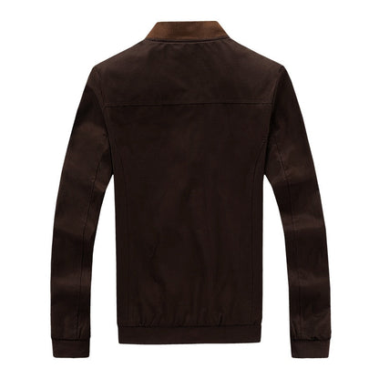 Leichte Herren Bomber Übergangsjacke im Vintage-Look – Adrian