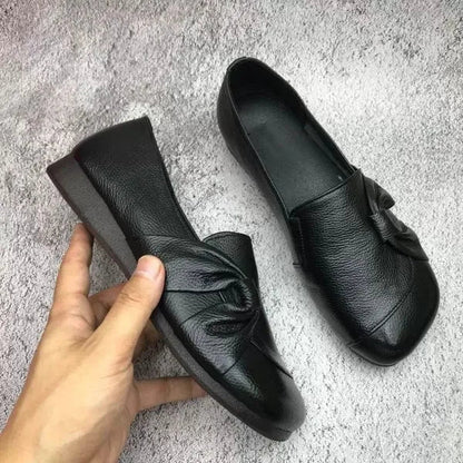 Leder-Damenschuhe mit Rutschfester Sohle – Aurora
