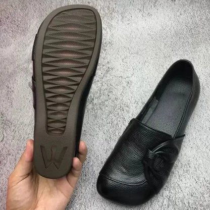 Leder-Damenschuhe mit Rutschfester Sohle – Aurora