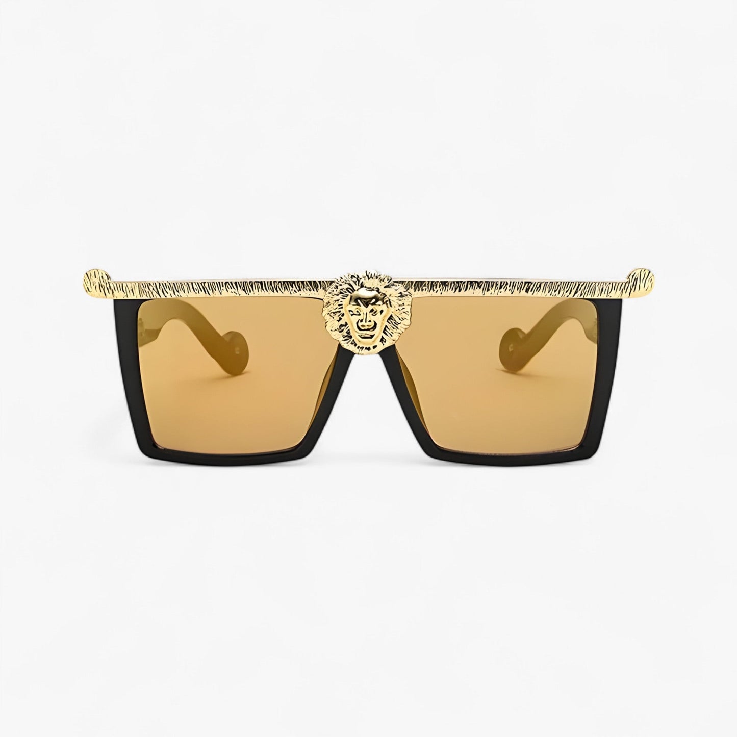 Sonnenbrille | Retro | Löwenstil | Unisex | Eckig | UV400 Schutz-Luzern Mode