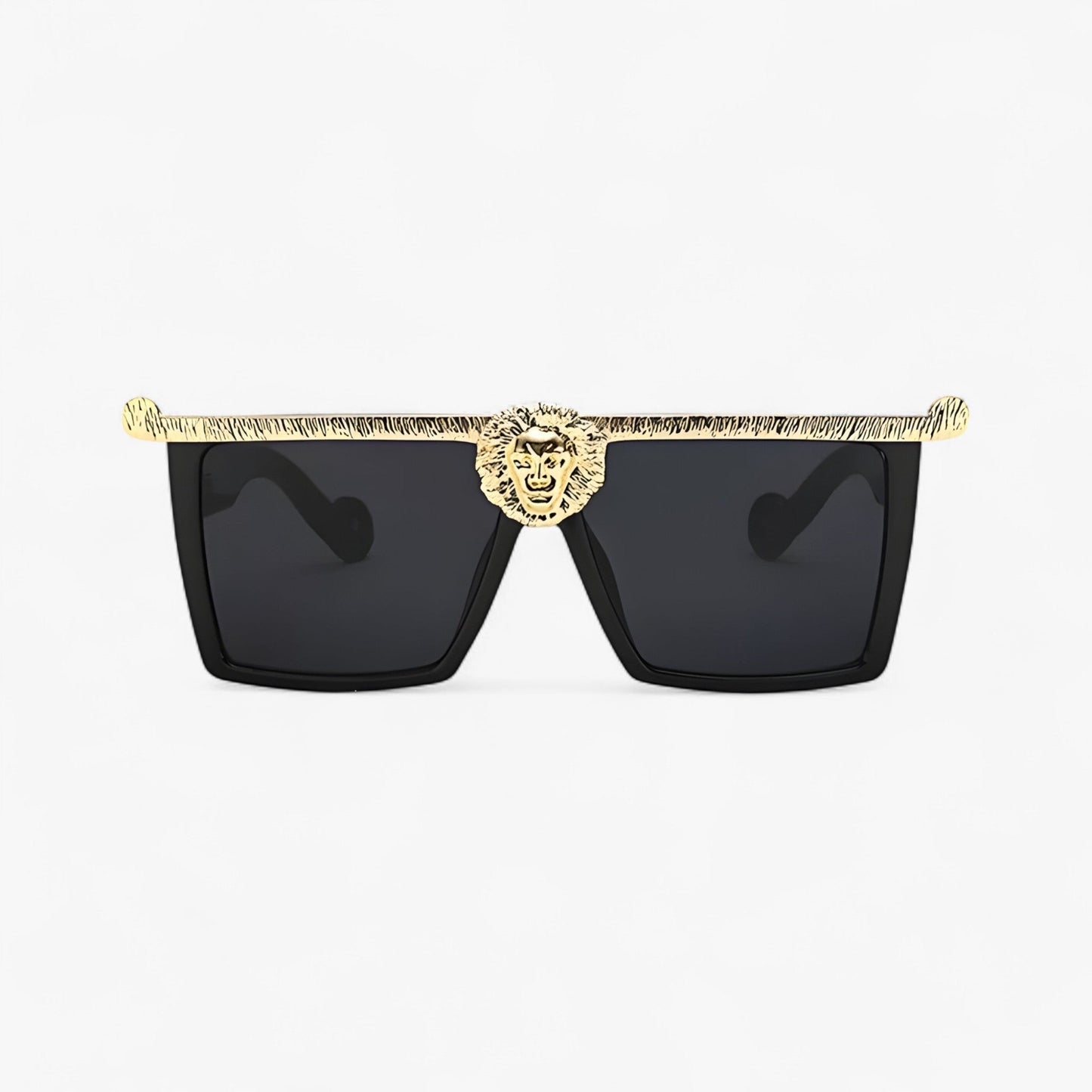 Sonnenbrille | Retro | Löwenstil | Unisex | Eckig | UV400 Schutz-Luzern Mode