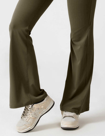 Rückenfrei | V-förmige Taille | Schlaghose | figurformend | elastisch | weich | bequem-Luzern Mode