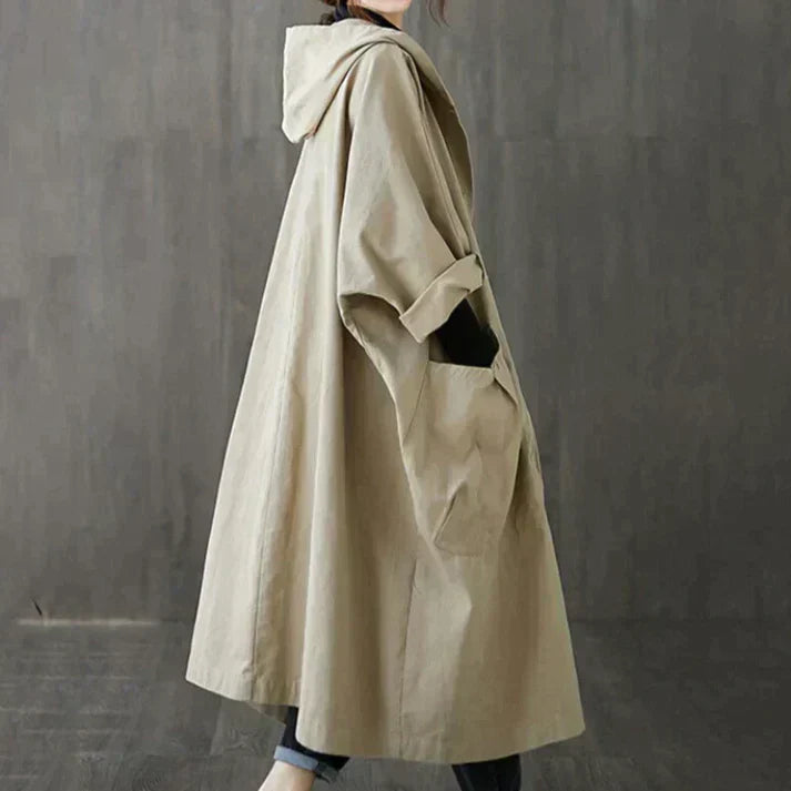 Trendiger Oversized Damen-Trenchcoat - Maren