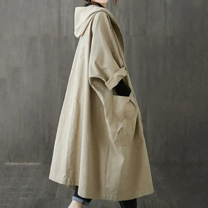 Trendiger Oversized Damen-Trenchcoat - Maren