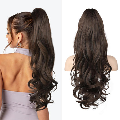 Haarverlängerung Pferdeschwanz 55 cm – Veloura