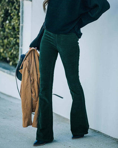 Hüftgerechter Damenhose mit Stretch – Noelle