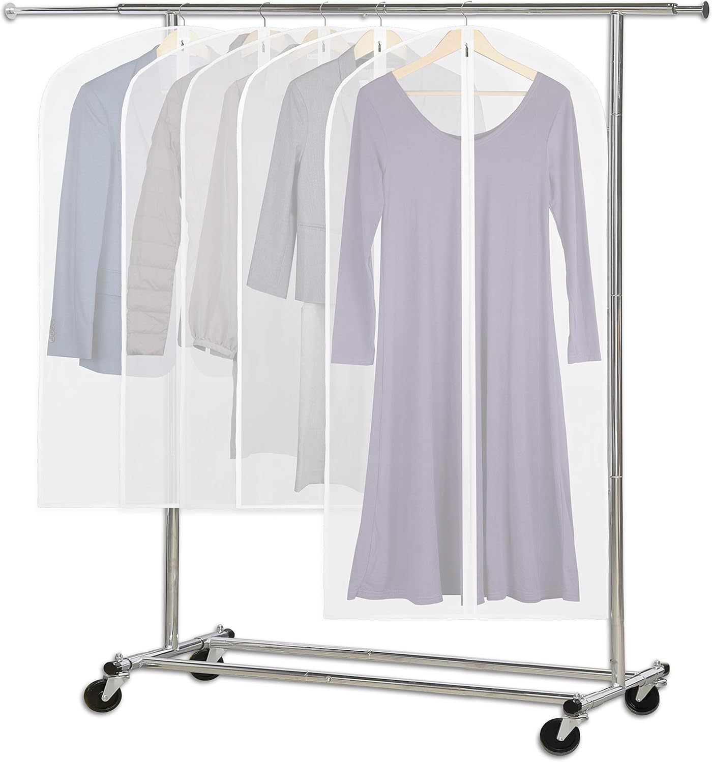 Herbstliche Klare Ganzkörper-Kleidersäcke – 10er-Pack Anzug- und Kleid-Aufbewahrungstaschen (Kaufe 1, Erhalte 1 GRATIS)