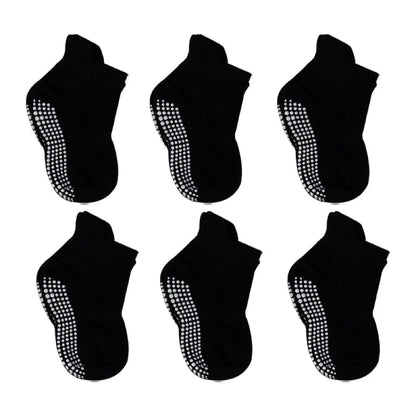 6 Paar Anti-Rutsch Babysocken – Finn