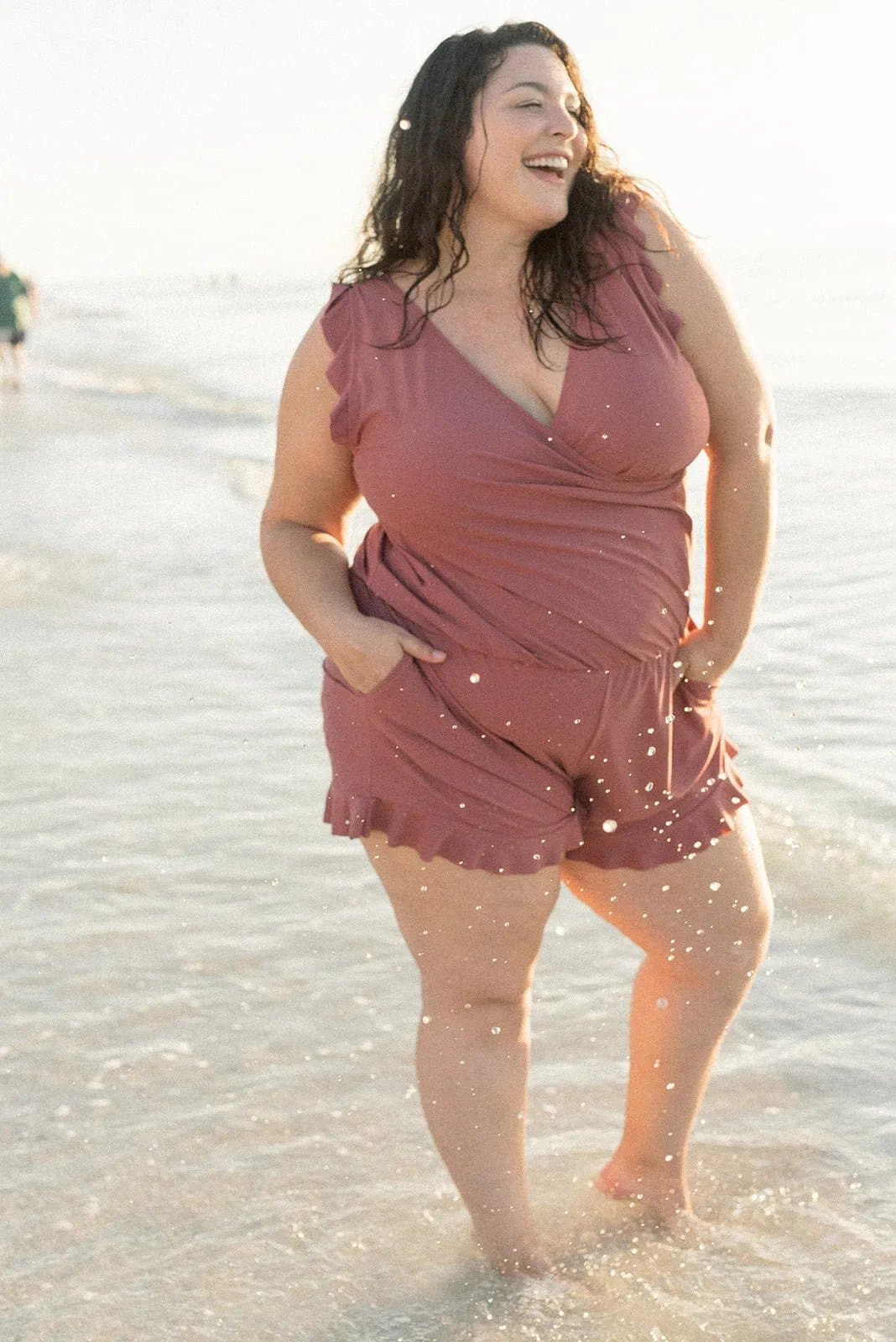 Damen-Badeanzug mit bequemem Schnitt – Nola