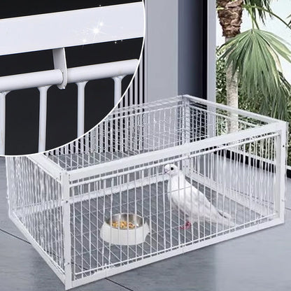 Tierschonende Vogelfalle mit Rückschlagsicherung – BirdSafe Falle