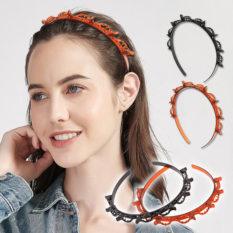 Geflochtenes Haarband mit Grip – Bibi