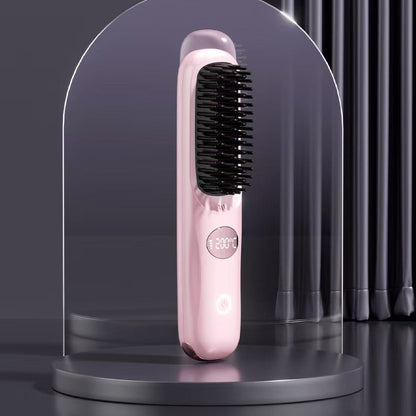 Cordless Heated Styling Brush for Short Hair, Bangs and Nape 12