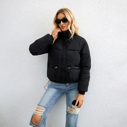 Gepolsterte Herbstjacke mit warmer Fütterung – Elvira
