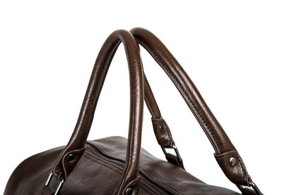Große Kapazität Leder-Reisetasche – Leicht & Strapazierfähiges Handgepäck
