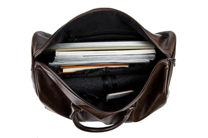 Große Kapazität Leder-Reisetasche – Leicht & Strapazierfähiges Handgepäck