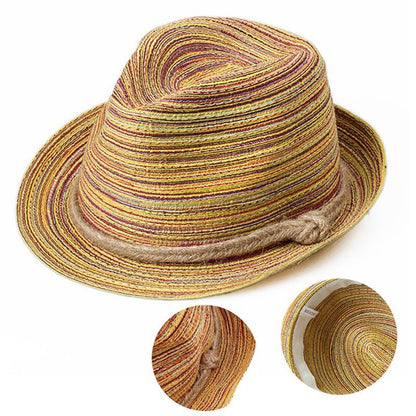 Sommerhut Damen Klein | Pfeffergras Design | Luftig | Leicht | Stylisches Accessoire-Luzern Mode