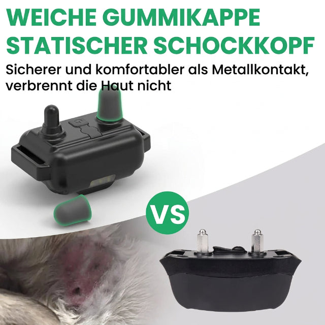 Empfänger mit weichen Gummikappen an den Kontaktpunkten im Vergleich zu einem Empfänger mit Metallkontakten 3
