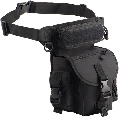 Strapazierfähige Taktische Oberschenkel-Tasche für Herren – Wasserdichtes Multi-Taschen-Design