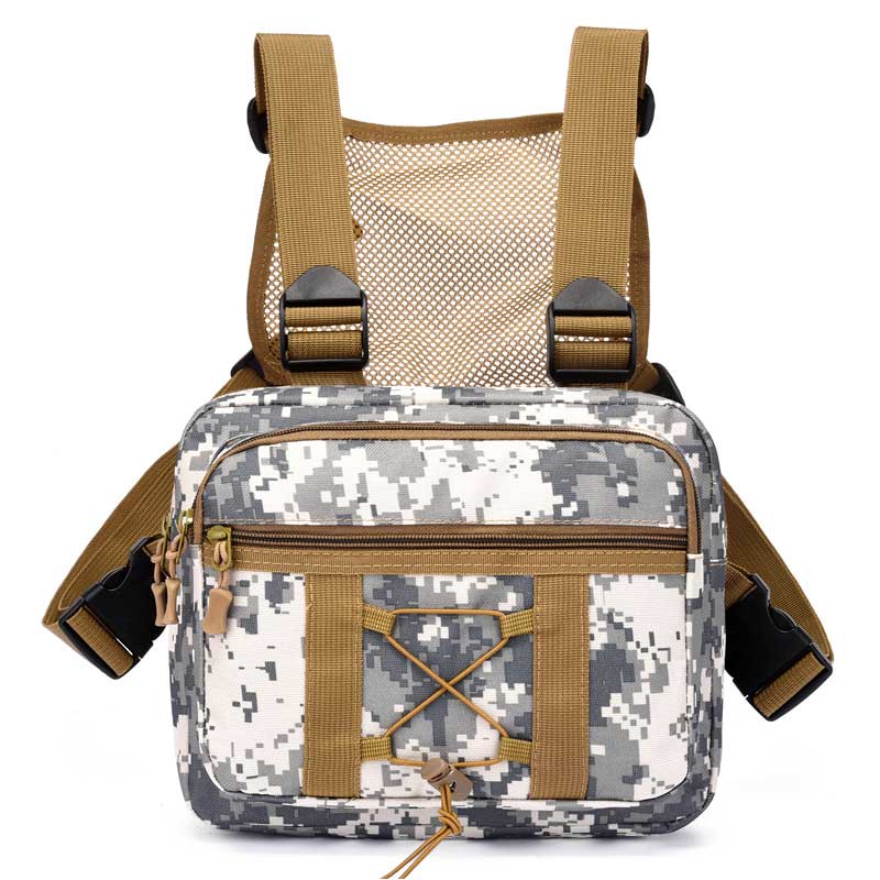 Nachhaltige taktische Brusttasche – wasserdichte Multi-Pocket Outdoor-Ausrüstung