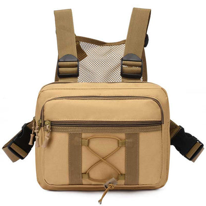 Nachhaltige taktische Brusttasche – wasserdichte Multi-Pocket Outdoor-Ausrüstung