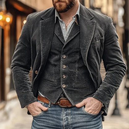 Herrenanzug aus Jacke und Westen - Victor